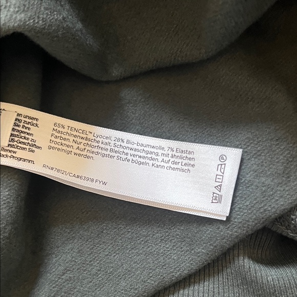 NWT Cozy Brushed Terry Hug Straight Pant & Mock Neck Top Lounge Set . Size L - Picture 4 of 15